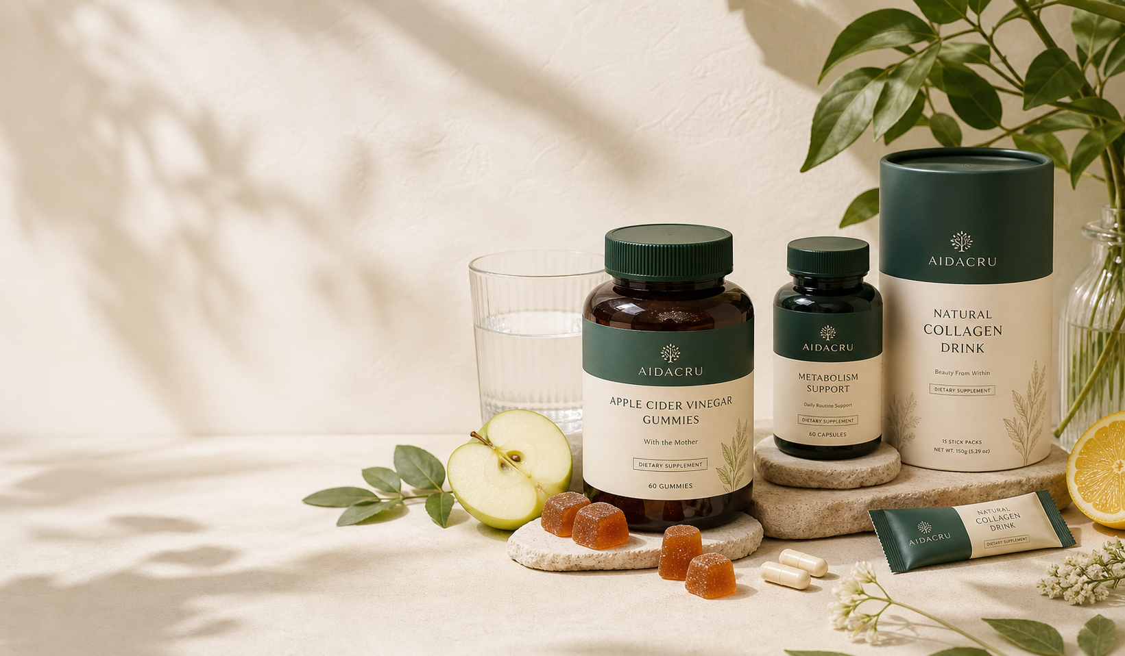 Aidacru supplement routine